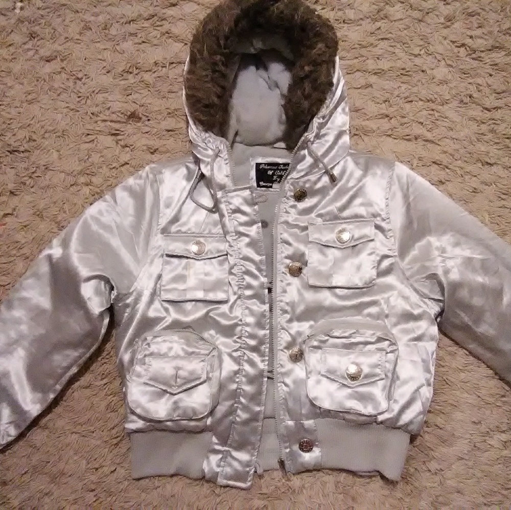 Silver coat